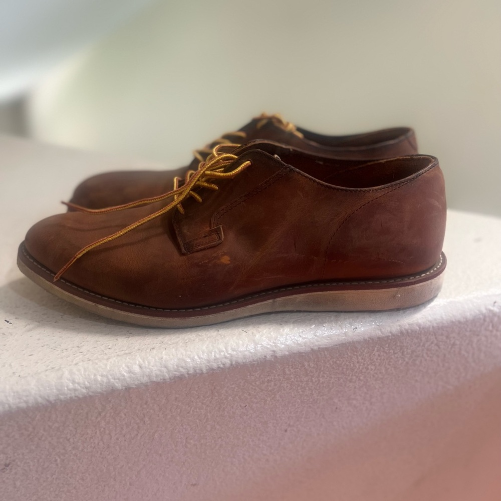Red Wing 3118 Postman Oxford Oxblood Mesa Leather Mens Size 13
